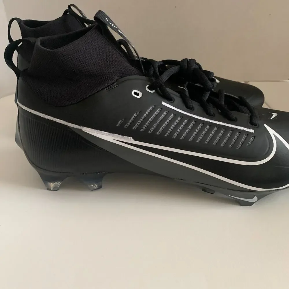 Nike Vapor Edge Pro 360 2 Mens Size 15 Wide Football Cleats FN7760-001 Black NEW
